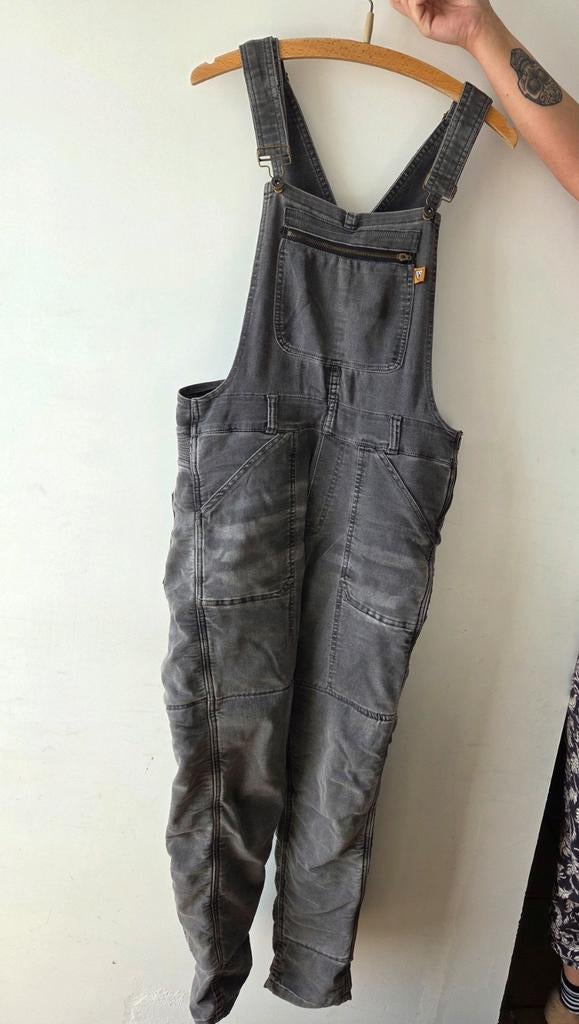 Motogirl Motor broek / salopette (maat: S), Ophalen, Broek | leer