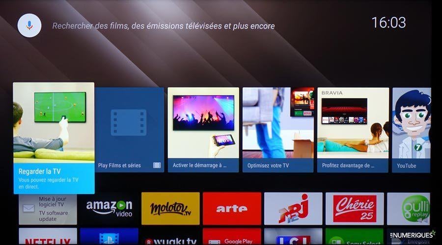 Tv Sony smart avec Android. 43pouce. 110cm, LED, Comme neuf, Enlèvement, 100 cm ou plus