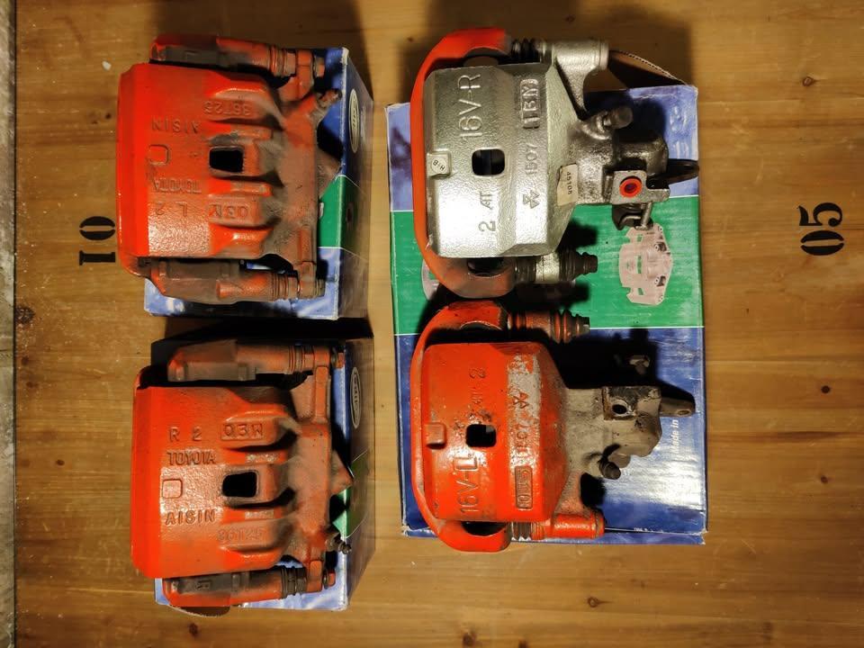Etriers de frein Toyota MR2 SW20, Auto-onderdelen, Ophalen, Gebruikt, Toyota