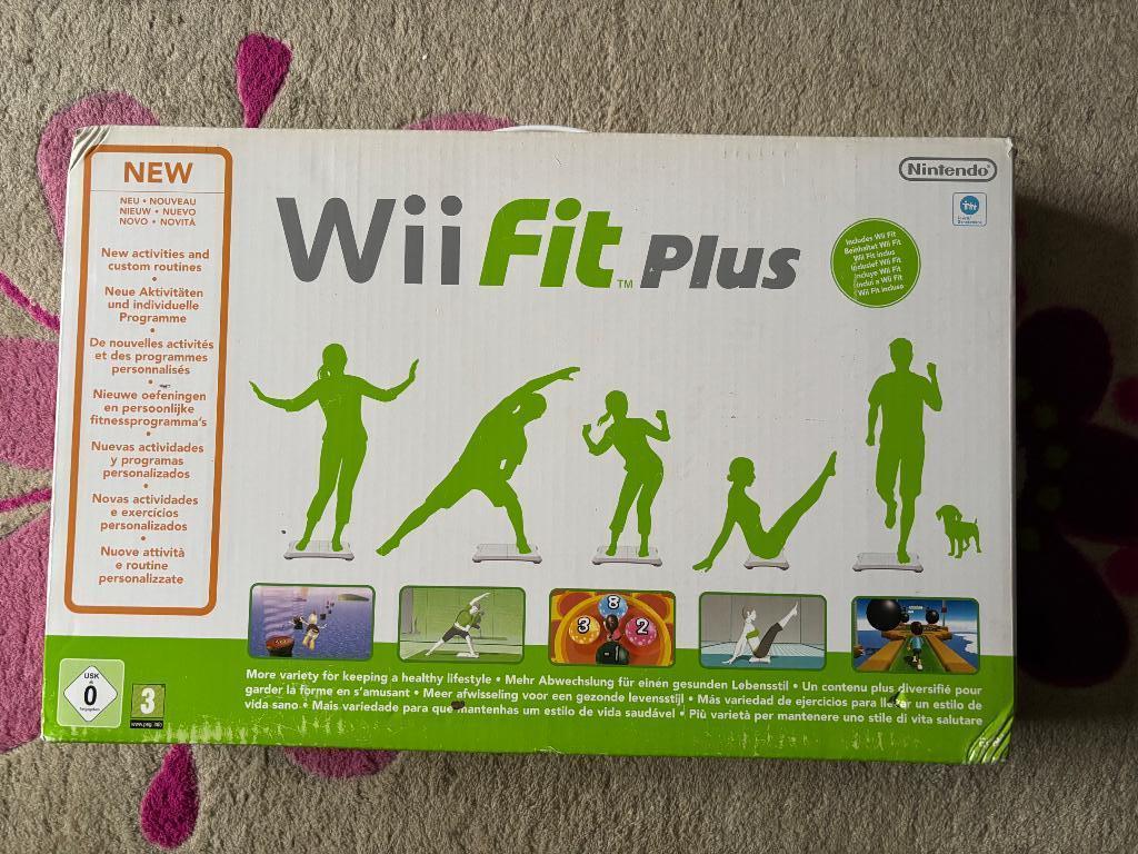 Wii board Wii fit plus, Enlèvement, Comme neuf, Avec Balance Board
