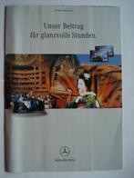 Mercedes-Benz MercedesCard 1999 Brochure Catalogue Prospekt, Boeken, Verzenden, Gelezen, Mercedes