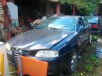 Alfa Romeo, Auto's, Alfa Romeo, 4 deurs, Achterwielaandrijving, Blauw, Lederen bekleding