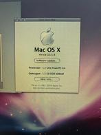 apple macbook pro power pc g4 qwerty, Informatique & Logiciels, Enlèvement ou Envoi, HDD, Moins de 4 GB, Utilisé