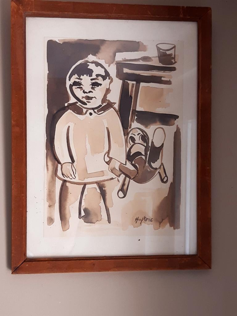 Marc Hufkens kunstschilder, Antiek en Kunst, Ophalen of Verzenden