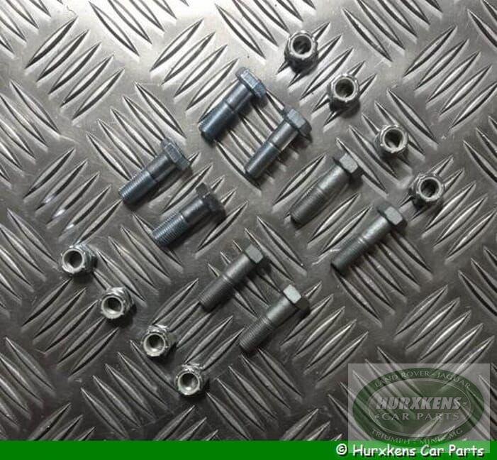 Voorste aandrijfas set bout + moeren voor Land Rover, Auto-onderdelen, Transmissie en Toebehoren, -, -, Nieuw, Ophalen of Verzenden