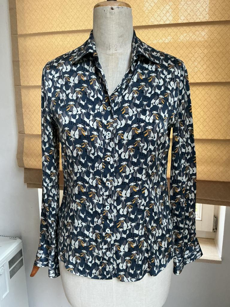 Vêtements de marque Robert Friedman, taille 38, soie, Vêtements | Femmes, Blouses & Tuniques, Comme neuf, Taille 38/40 (M), Enlèvement ou Envoi