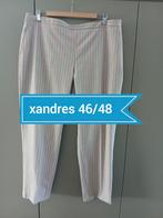 Zomerbroek xandres 46/48, Maat 46/48 (XL) of groter, Zo goed als nieuw, Lang, Xandres