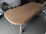 prachtige vol-eiken eettafel, Huis en Inrichting, Tafels | Eettafels, Ophalen, Eikenhout, 200 cm of meer, 50 tot 100 cm