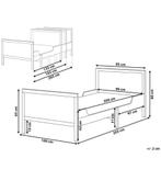 Kinder meegroei bed, Ophalen, Gebruikt, Matras