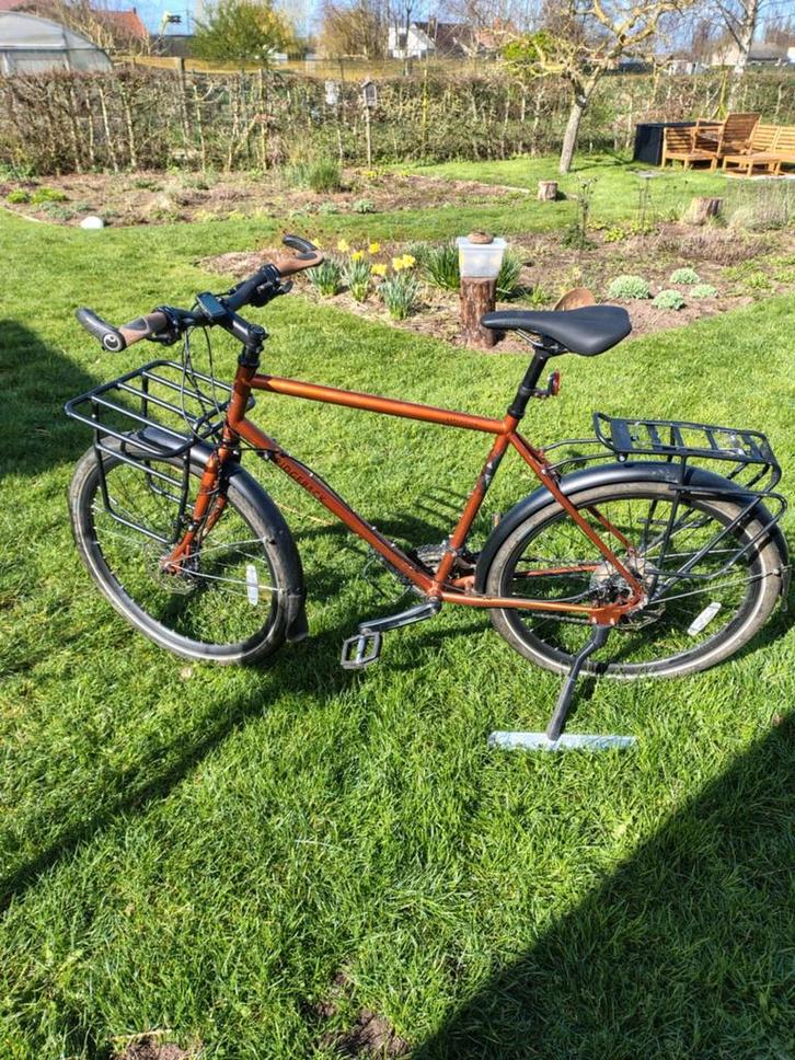 Ridgeback expedition M reisfiets tourfiets bikepacking, Fietsen en Brommers, Fietsen | Heren | Sportfietsen en Toerfietsen, Ophalen