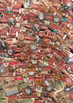 lot de 1000 pièces de bagues à cigares anciennes de Varia,,,, Enlèvement ou Envoi, Utilisé, Bagues de cigare