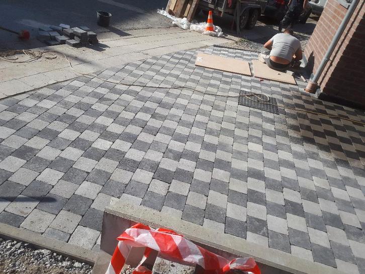 Maçonnerie et pavage, Tuin en Terras, Tegels en Klinkers, Nieuw, Klinkers, Overige materialen, 10 m² of meer, Gecoat, Ophalen