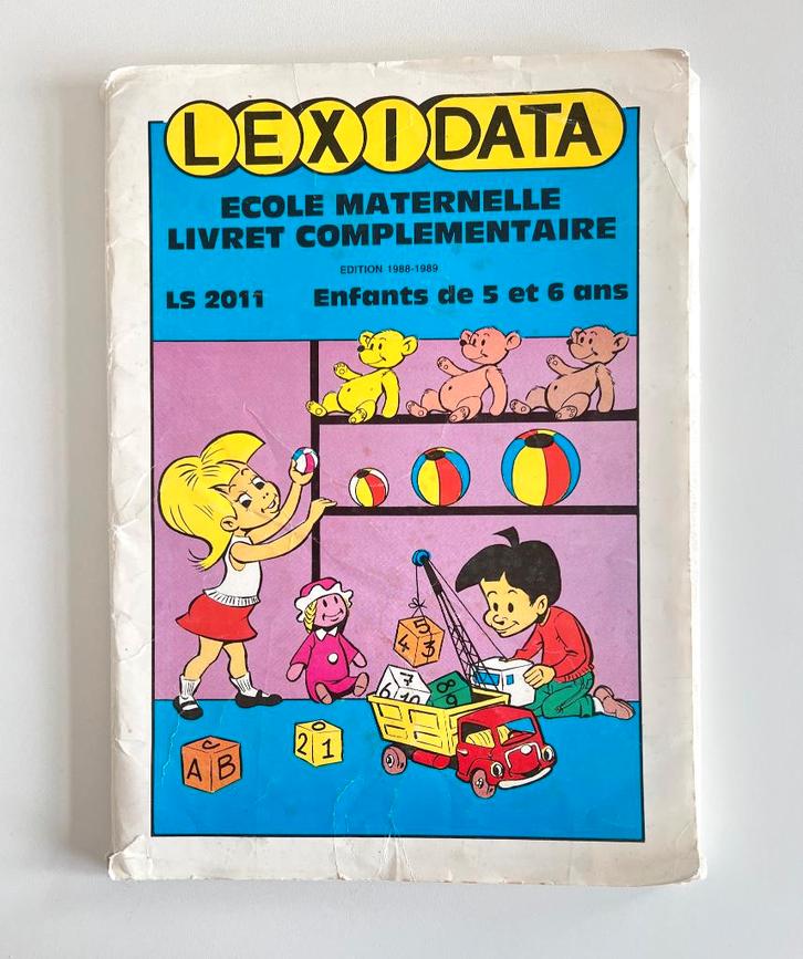 Livret complémentaire Lexidata École maternelle de 5-6 ans, Kinderen en Baby's, Speelgoed | Educatief en Creatief, Gebruikt, Taal en Lezen