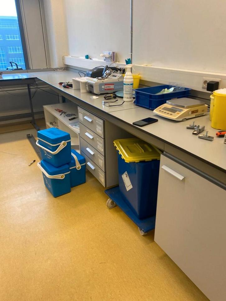 Table de laboratoire professionnelle, Bricolage & Construction, Établis, Enlèvement