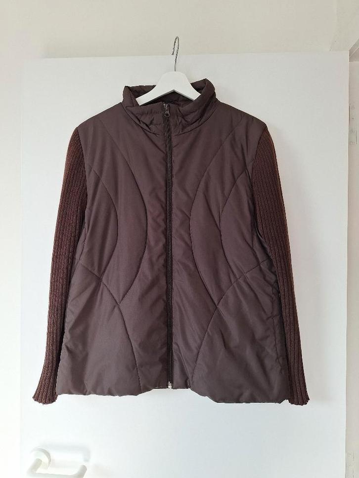 Bruine jas Authentic Clothing Company (maat 42), Kleding | Dames, Jassen | Winter, Gedragen, Maat 42/44 (L), Bruin, Ophalen of Verzenden