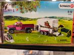 Jeep + trailer Schleich Horse Club, Enlèvement