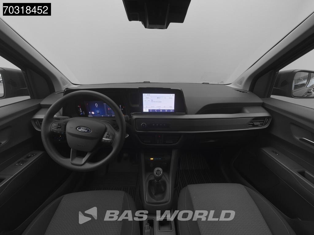 Ford Transit Courier 100pk Benzine L1H1 Airco Cruise Imperia, Stof, Gebruikt, Euro 6, Zwart