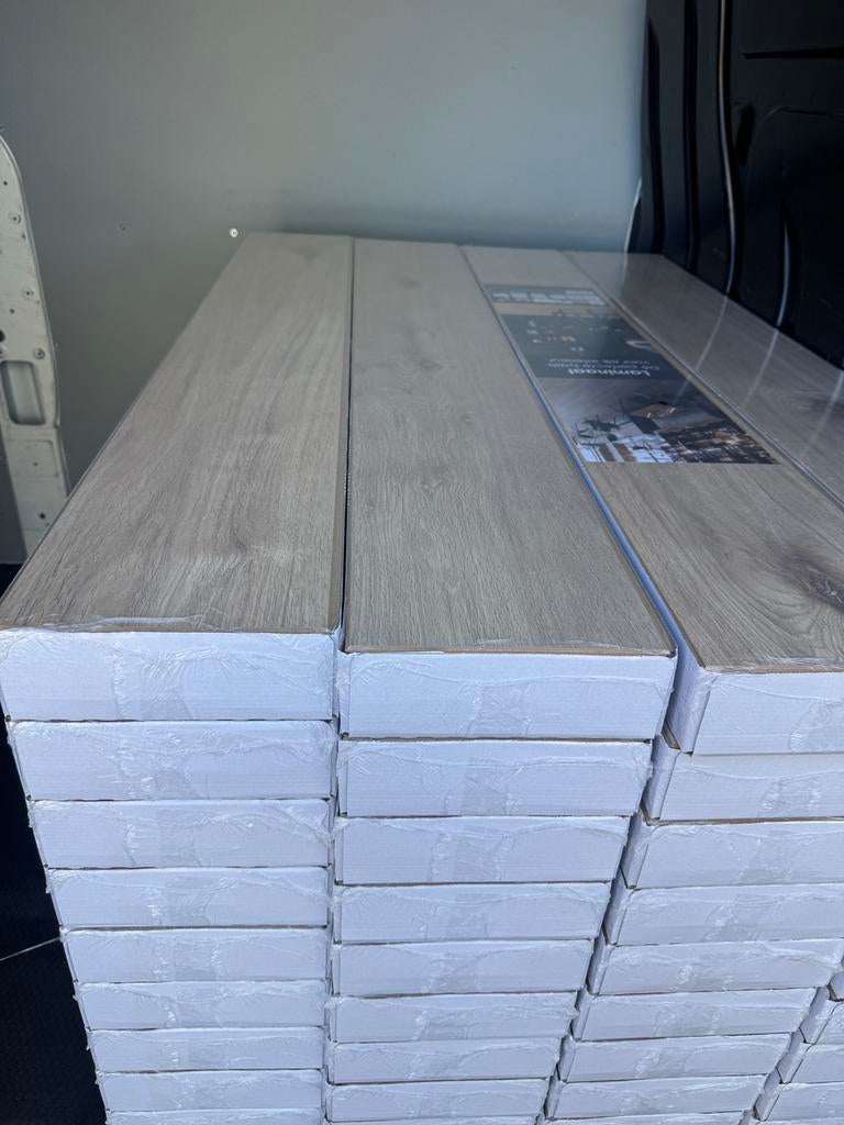 Laminat 7mm 110m2, Enlèvement, Comme neuf, Aggloméré
