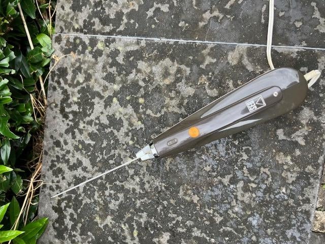 ELEKTRISCH MES VINTAGE SEB POP 516, Overige typen, Ophalen of Verzenden, Gebruikt