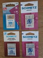 Pakket machine naainaalden Microtex, leder, jersey (2x), Ophalen of Verzenden, Nieuw, Garen of Naald(en)