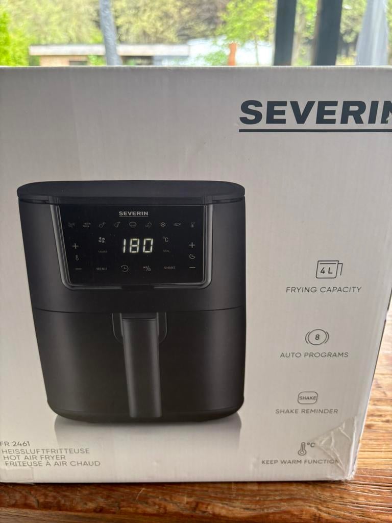 Airfryer Severin - nieuw in doos, Electroménager, Friteuses à air, Enlèvement, Comme neuf, Friteuse à air
