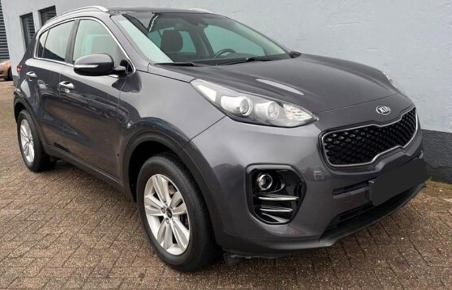 KIA SPORTAGE 1.6GDI 2016 full Option, Auto's, Kia, Voorwielaandrijving, Euro 5, Zwart, 4 cilinders