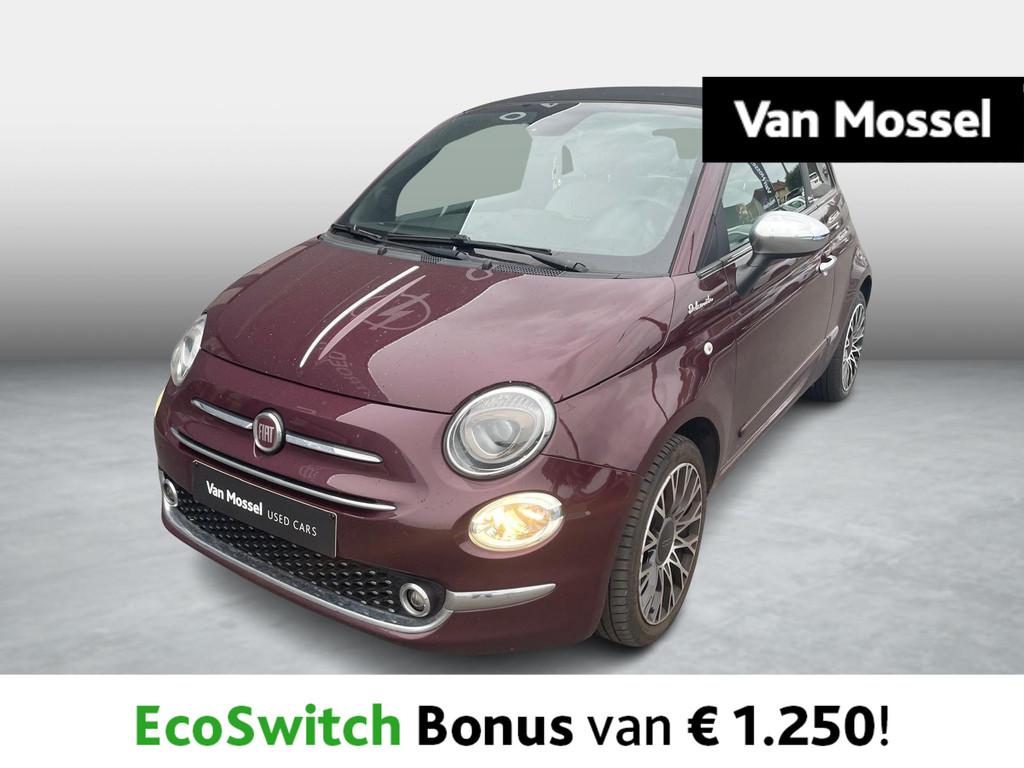 Fiat 500C 1.0 Hybrid 70 Dolcevita, Voorwielaandrijving, 4 zetels, Stof, Gebruikt