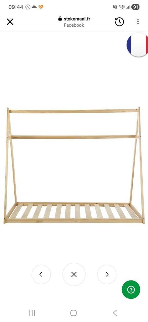 Lit tipi, Enlèvement