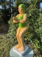 Duikende dame jacuzzi tuin, zwembad, vijver 115cm, Tuin en Terras, Ophalen, Nieuw, Kunststof, Mensenbeeld