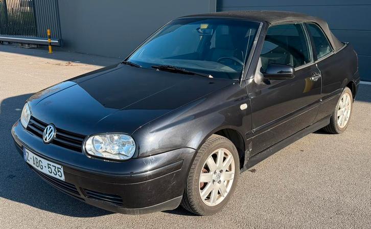 Vw Golf 4 Cabriolet 1.9Tdi 90Cv 2002 179000Klms, Autos, Volkswagen, Entreprise, Golf, Diesel, Euro 3, Cabriolet, Enlèvement