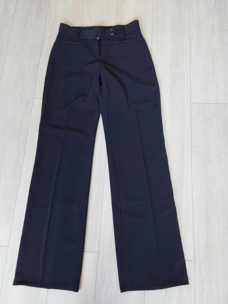 Geklede dames broek, Ophalen, Blauw