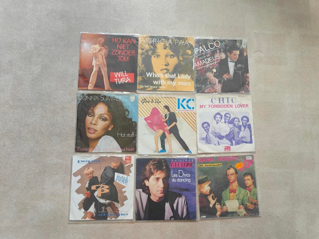 Platen 45t, CD & DVD, Vinyles | Néerlandophone, Enlèvement, Pop
