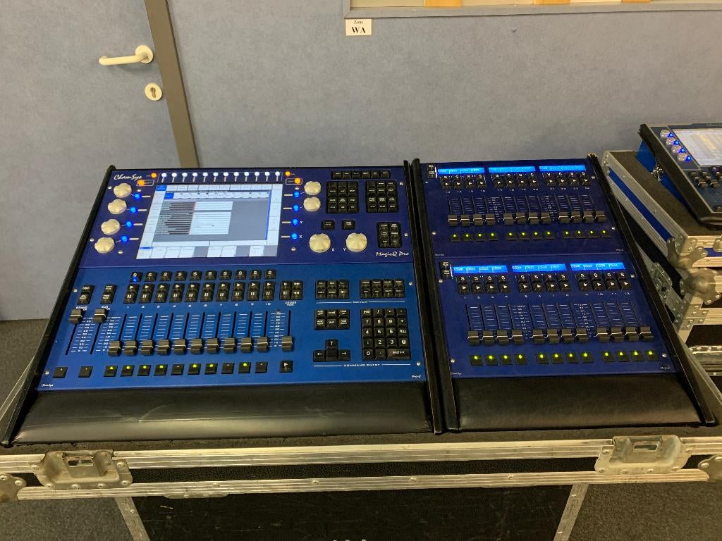 Chamsys MQ100 + Wing // Lichttafel, Ophalen