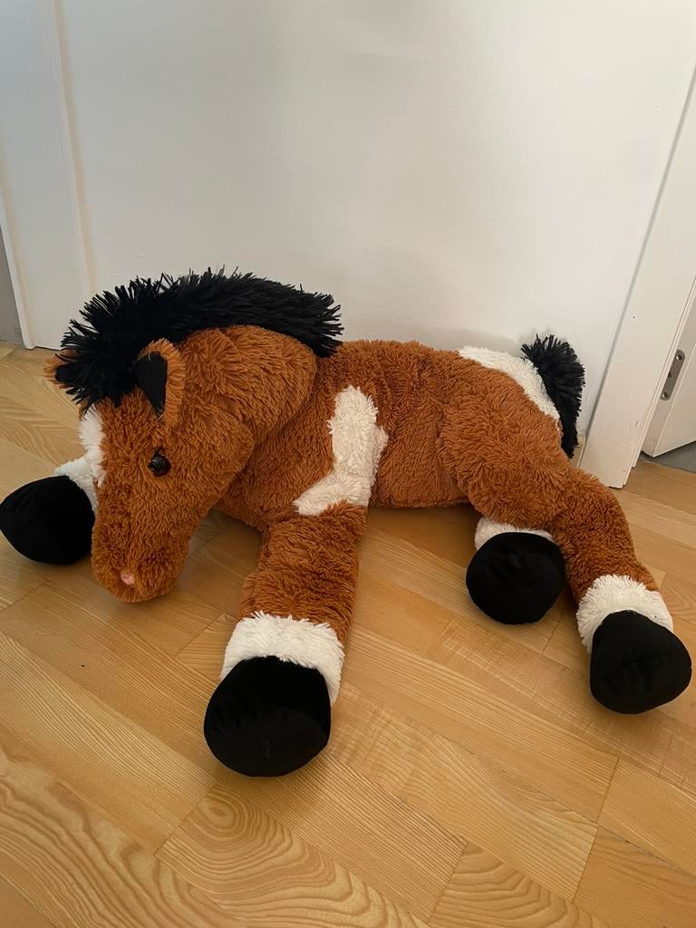 Grote paardenknuffel, Ophalen, Zo goed als nieuw