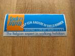 Diest Anders Reizen Sticker The Belgian expert in walking ho, Enlèvement ou Envoi, Neuf, Autres types