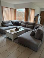Woonkamer U-vormige bank 10-zits fluweel, Ophalen, Zo goed als nieuw