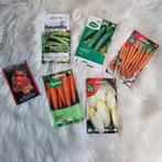 Zaden voor moestuin - 6 nieuwe ongeopende zakjes, Ophalen of Verzenden, Gehele jaar, Volle zon, Zaad