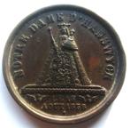 médaille 1838 850 ans de Hanswijck Malines, Enlèvement ou Envoi, Bronze