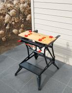 Workmate Black&Decker 550 opvouwbare werkbank, Ophalen, Zo goed als nieuw, Minder dan 70 cm, Bankschroef