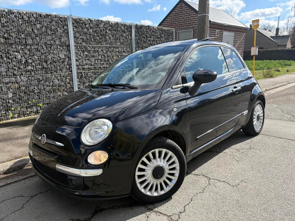 Fiat 500 1.2i toit panoramique clim cuire ct ok, Autos, Fiat, Entreprise, Toit panoramique, Essence, Enlèvement