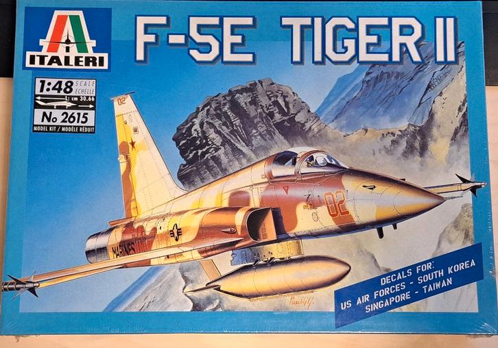 Italeri | No. 2615 | 1:48 - F-5E Tiger II, Hobby & Loisirs créatifs, Modélisme | Avions & Hélicoptères, Neuf, Avion, Plus grand que 1:72