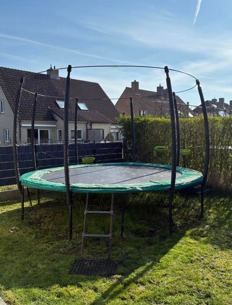Trampoline BERG Champion 350cm, Ophalen, Zo goed als nieuw