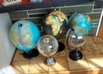 Lot de 5 mappemonde, Maison & Meubles, Enlèvement, Lumineux, Utilisé