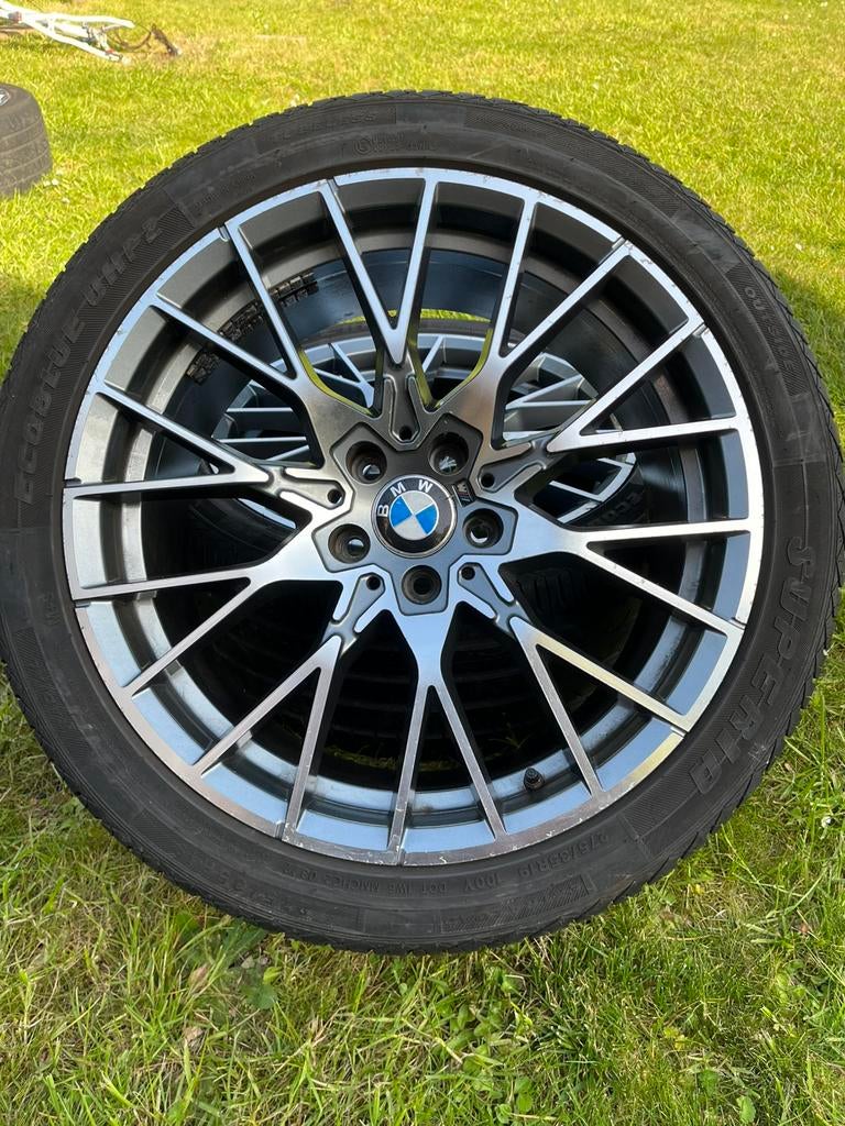 4 jantes roues completes pour BMW serie 5 G30 G31 19 pouces, Autos : Pièces & Accessoires, Enlèvement, 19 pouces, Pneu(s)