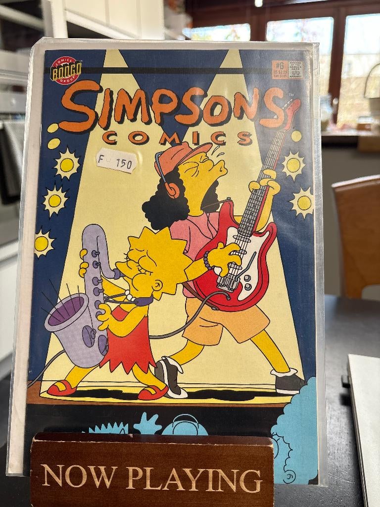 Simpsons Comics #6 – Bongo Comics – In zeer goede staat, Boeken, Eén comic, Amerika, Ophalen of Verzenden, Zo goed als nieuw