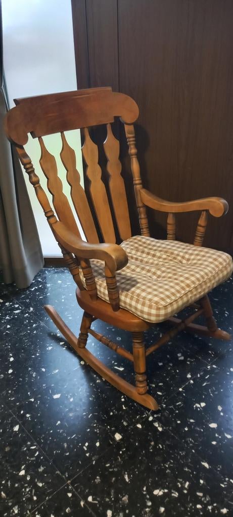 Schommelstoel, Ophalen