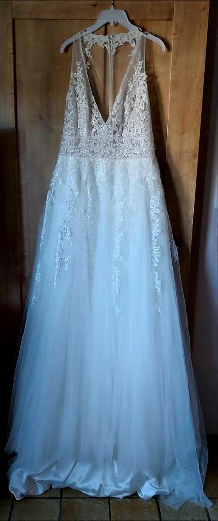 NIEUWE TROUWJURK MET ALLE TAGS, Kleding | Dames, Trouwkleding en Trouwaccessoires, Nieuw, Trouwjurk, Wit, Ophalen of Verzenden