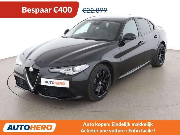 Alfa Romeo Giulia 2.0 Turbo Veloce (automatique), Autos, Alfa Romeo, Achat, Giulia, 4x4, ABS, Airbags, Air conditionné, Bluetooth