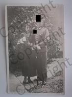 Vintage Photo - Duits militair huwelijksportret uit de WWII, Verzamelen, Militaria | Tweede Wereldoorlog, Ophalen of Verzenden