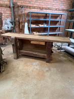 Oude werkbank, Ophalen